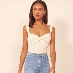 Reformation Anne twist tank